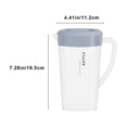 thumbnail image 4 of Honeplcked Cold Water Jar Pitcher with Filter Lid, Airtight & Leakproof Pitcher for Water, Juice, Milk, Tea, Iced Coffee and Drinks on Clearance, 4 of 9