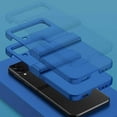 thumbnail image 5 of Dteck Galaxy Z Flip 4 5G Case with Hinge Protection (2022), Shockproof Ultra Thin Hard PC Armor Skin, Anti-Drop Non-Slip Protection Phone Case,Blue, 5 of 7