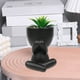 thumbnail image 3 of Maceta Moderna Para Plantas Suculentas Maceta De Cerámica Miniatura Se Puede Utilizar Como Decoración Para Jardinería Doméstica Y Escritorio, 3 of 7