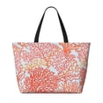 thumbnail image 2 of Easygdp Corals Bolsa de Viaje de Playa de Gran Capacidad, Bolsa Tote Perfecta para la Playa, Escapadas de Fin de Semana y Viajes, 2 of 7
