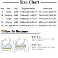 thumbnail image 3 of Samickarr Wireless Support Bras for Women Full Coverage Gathered Up Lingerie Mesh Hollow-Out Thin Breathable Minimizer Bralettes No Underwire Bralettes for Everyday Comfort, 3 of 3