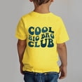 thumbnail image 4 of Razzly Little Boy's T-Shirts Kids,Big Bro Boys Short Sleeve T Shirts Cotton T Shirt Child Athletic T Shirts for Boy Summer(Yellow,3-4 Years), 4 of 5