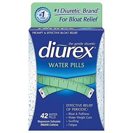 Diurex Diuretic Water Pills, 42 Count (Pack of 8)