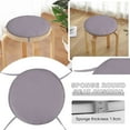 thumbnail image 2 of Round Garden Chair Pads Seat Cushion for Outdoor Stools Patio Dining Room Four Tolds Straps, 2 of 5