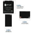 thumbnail image 4 of YTX14AH Replacement Battery for Energizer TX14AH + 12V 2Amp Charger, 4 of 6