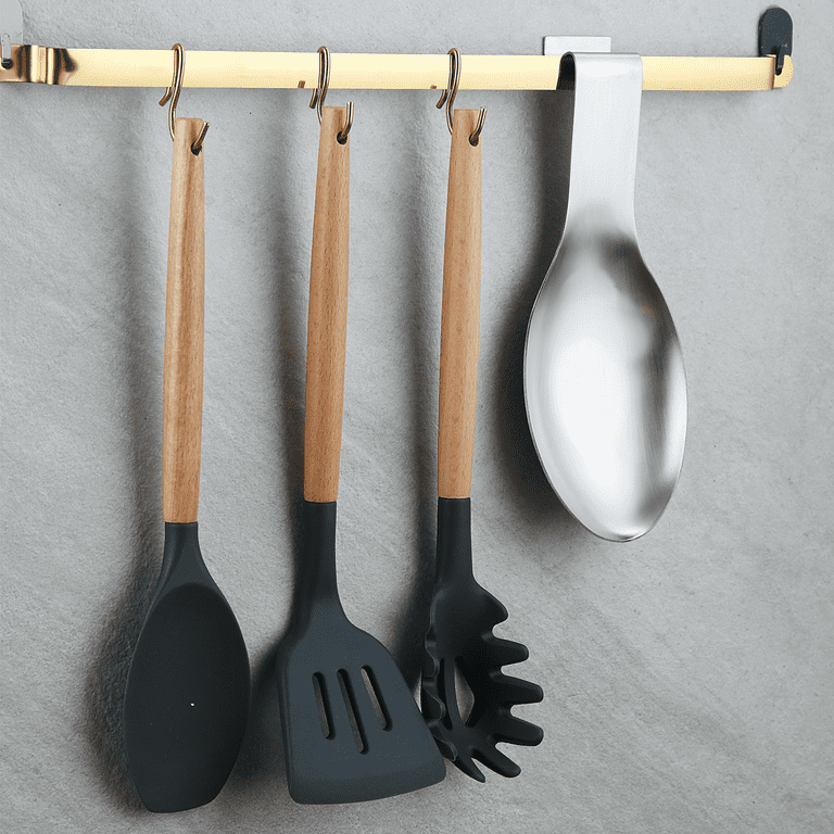 Kitchen Spoon Rest Spatula Holder For Stove Top and Kitchen