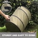 thumbnail image 4 of 10 galones: 37L 35x40cm, Material de Tela Oxford 420D, Bolsas de Jardín Retráctiles de Alta Resistencia, 1 Paquete, Botes de Basura de Jardín Reutilizables, Bolsas de Basura de Jardín para Camping, Jardín, Picnic y Exteriores. JM MX-0140254FYD, 4 of 5