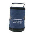 thumbnail image 1 of Bolsa para pelotas de golf con asa, estuche impermeable con cremallera, portador de pelota de golf para hombres y mujeres de PVC Azul Pequeño, 1 of 8