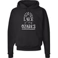 thumbnail image 2 of Inktastic Lake of the Ozarks Sun and Lake Adult Hoodie Sweatshirt, 2 of 4