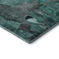 thumbnail image 4 of Addison Rugs Mayfield Washable Transitional Floral Teal Rectangle Rug, 1'8" x 2'6", 4 of 5