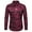 Wine, variant on PuLe Men's Gothic Steampunk Long Sleeves Casual Button Down Dress Shirts
