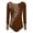 Brown, variant on Doomiva Women Gymnastics Dance Leotard Print Spliced Rhinestones Figure Skating Jumpsuit Burgundy S