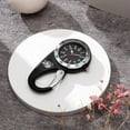 thumbnail image 6 of Waterproof Carabiner Quartz Pocket Watch With Compass, Portable Clock For Hiking And Camping Trips, 6 of 7