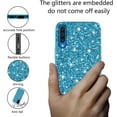 thumbnail image 3 of Compatible with Samsung Galaxy A50 Case, Glitter Sparkly Samsung Galaxy A50 Phone Case with Slim Silicone Shockproof Protective Bumper Cover for Cute Girls Women (Blue), 3 of 13