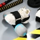 thumbnail image 3 of 1 par de correas de tobillo con mancuernas, correas de entrenamiento tibial, correas de peso de tobillo ajustables, accesorio de fitness, 3 of 8