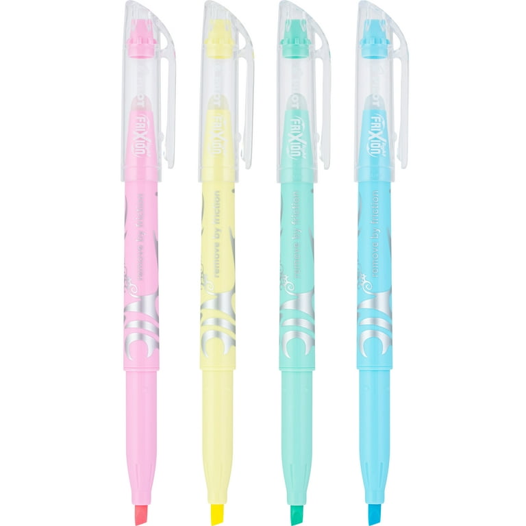 Pilot® FriXion Light Pastel Erasable Highlighters, Chisel Point, Assorted  Colors, Pack Of 3 Highlighters