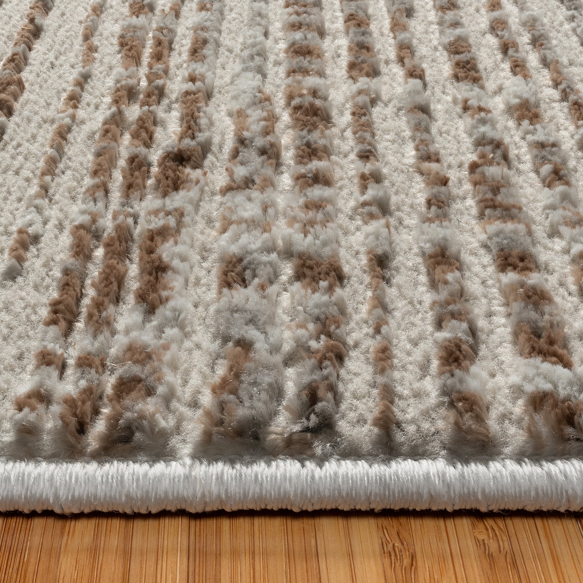 Gertmenian Missha Marris Modern/Contemporary Abstract Beige Indoor Area Rug, 8x10
