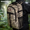 thumbnail image 5 of 40L Outdoor Travel Backpack for Adults, Large Capacity Camo Backpack for Work Hiking Camping, Grey - 8036, 5 of 9
