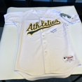thumbnail image 2 of Dick Williams Hall Of Fame 2008 Signed Oakland A's Jersey JSA COA, 2 of 7