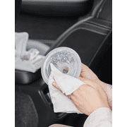 Momcozy Natural Breast Pump Wipes for Parts Cleaning On-the-go, 30 Count, Flash Clean & Resealable