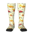 thumbnail image 2 of Picia Women Crew Soft Moisture-wicking Socks Heavy Equipment Pattern Design Cotton Socks, One Size fit All, 2 of 9