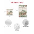 thumbnail image 7 of Eucalyptus Trucks Kitchen Dish Towels for Drying Dishes Set of 3, Spring Farmhouse Floral Leaves Burlap Waffle Weave Microfiber Hand Tea Bathroom Towels Quick Dry & Absorbent Towel 12x12, 7 of 7