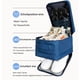 thumbnail image 3 of Bolsa de zapatos de viaje con 3 compartimentos, impermeable, a prueba de polvo, organizador de bolsas de zapatos de viaje portátil, organizador para uso diario, 3 of 7