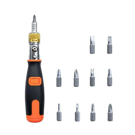 

Clearance! Iheaun 10 in 1 Multi Angle Screwdriver Tools 180° Multi Angle Rotation Screwdriver A Great Screwdriver Solves Most /disassembly Problems Screwdriver Screw Up