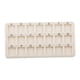 thumbnail image 2 of Alfombrilla de cuentas con 21 rejillas, superficie suave, herramienta para hacer joyas, para pulseras Beige, 2 of 9