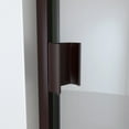 thumbnail image 4 of DreamLine Alliance Swing BG 30 in. W x 66 in. H Semi-Frameless Swing Shower Door in Oil Rubbed Bronze and Clear Glass, 4 of 5