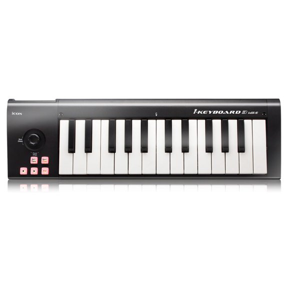 Teclado Controlador MIDI USB iKeyBoard 3Mini Icon 25 teclas color negro