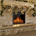 thumbnail image 3 of Electric Fireplace Inset 18-Inch Wide, 1500W Recessed and Freestanding Heater with Remote Control, Adjustable Flame Brightness, Inserted Decorative Fireplace for Home, 3 of 10