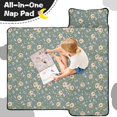 thumbnail image 4 of Pioneer Flower Floral Print Pattern Toddler Nap Mat for Teens Preschool Daycare, Teens Sleeping Mat Bag, Toddler Sleeping Bag with Pillow, 4 of 6