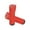 Red, variant on 2PC Bicycle Rubber Handle Covers Bike Handlebar Grips Bicycle Handlebar Grips Bike Handle Grips Non-Slip-Rubber Bicycle Handlebar Grips Comfortable Universal Ergonomic Not Slip Rubber Handle Cover