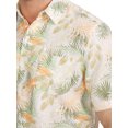 thumbnail image 3 of Chaps Men's & Big Men's Linen Blend Shirt with Short Sleeves, Sizes S-2XL, 3 of 5