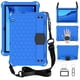thumbnail image 1 of For Huawei MediaPad T5 10.1 Honeycomb Design EVA + PC Material Four Corner Anti Falling Flat Protective Shell With Strap, 1 of 5