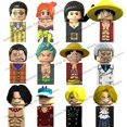 thumbnail image 2 of XP036 KT1008 KT1013 Anime One Piece Buliding Blocks Ladrillos Mini Figuras de acción Cabezas serie Juguetes educativos para niños Regalos de cumpleaños Dengxun unisex, 2 of 2