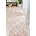 thumbnail image 3 of Well Woven Cenadora Blush Moroccan Trellis Runner Rug 3x10 (2'7" x 9'3"), 3 of 7