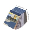 thumbnail image 2 of Shisuyan 2Pcs Scrapbook Books Vintage Journaling Paper Retro Notebooks Student Stationery, 2 of 8