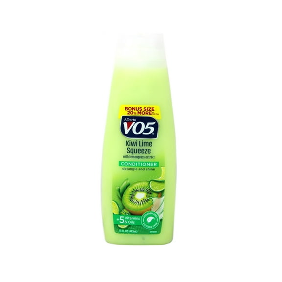 VO5 Herbal Escapes Kiwi Lime Squeeze Clarifying Conditioner, 15 Oz Each