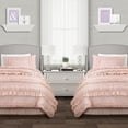 thumbnail image 1 of Belle Comforter Blush 4Pc Set Full/Queen, 1 of 4