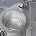 thumbnail image 4 of Stainless Steel Swan Sink Strainer Basket, Multifunction Hanging Sink Strainer Colander Drain Basket, Kitchen Sink Drain Strainer Faucet Hanging Filter Basket, 4 of 4