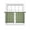 Green, variant on Sage Green Floral Sheer Curtains 54 Inch Length 2 Panels for Living Room, Spring Flowers Voile Kitchen Curtain Set, Luxury Privacy Drapes Window Treatment for Bedroom