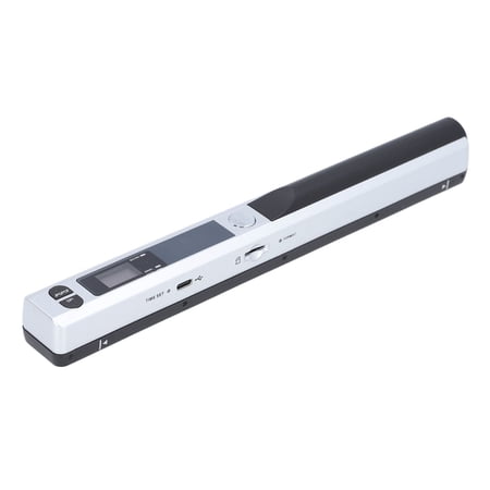 Portable Handheld Document Photo Scanner Wand 900DPI HD High Speed A4 Picture Scanner 10 inches / 25.5 cm Color Scanner