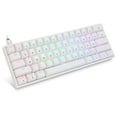 thumbnail image 2 of GK61 60% Keyboard with hot swappable Gateron Optical Switches, RGB Lighting and USB-C, 2 of 17