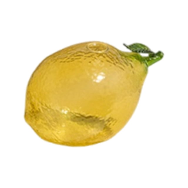 Florero, Frutal, Florero decorativo, Recipiente, Adorno, Botella difusora vacía Limón 16x105x105cm