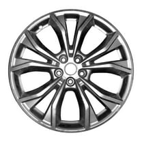 New Aftermarket  Painted Medium Silver Metallic Aluminum Wheel 20 x 8 fits 2020-2023 Ford Explorer