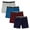 Vintage, variant on INNERSY Mens Boxer Briefs Breathable Men's Underwear Pouch Underwear for Men 4-Pack(L,Vintage)