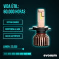 thumbnail image 2 of Luces Led para Auto - EVOLUM - Modelo Golden 22,000 lúmenes - Resistencia al Agua - Haz de luz Perfecto (H4), 2 of 8