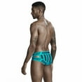 thumbnail image 2 of JOCKMAIL 3PCS/PACK Mens Underwear Briefs Wide Belt Striped Athletic Sports Underwear Mens Underpants, 2 of 6